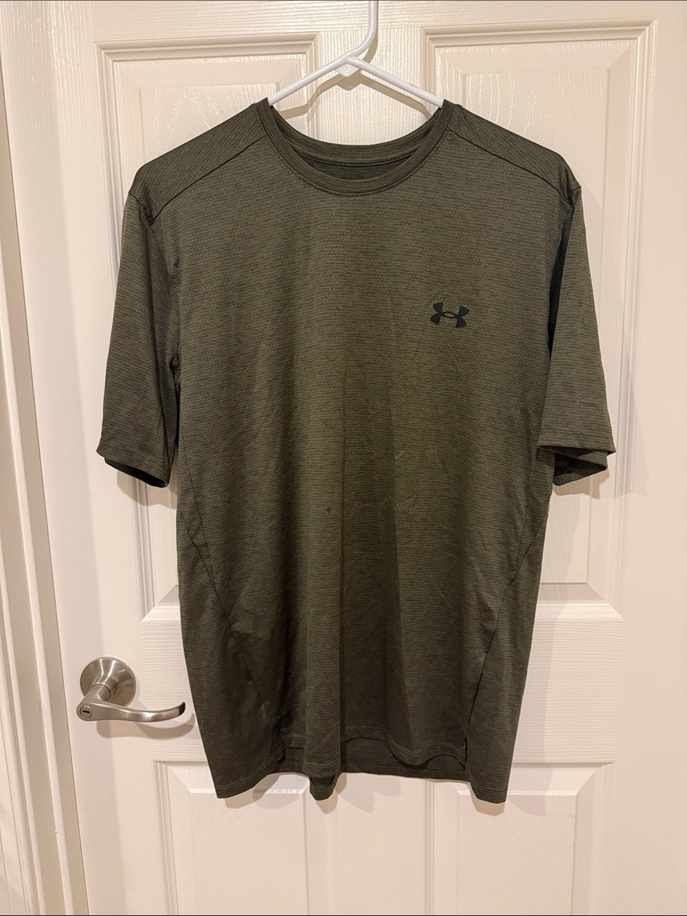 Under Armour Men's Olive Green Short Sleeve Tech Tee